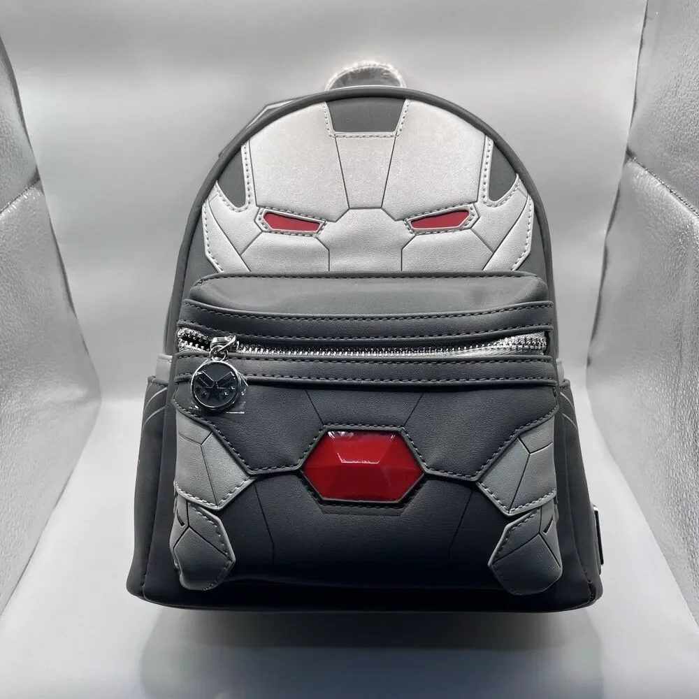 Loungefly Marvel Light Up War Machine Iron Man Cosplay Mini Backpack NEW W TAGS